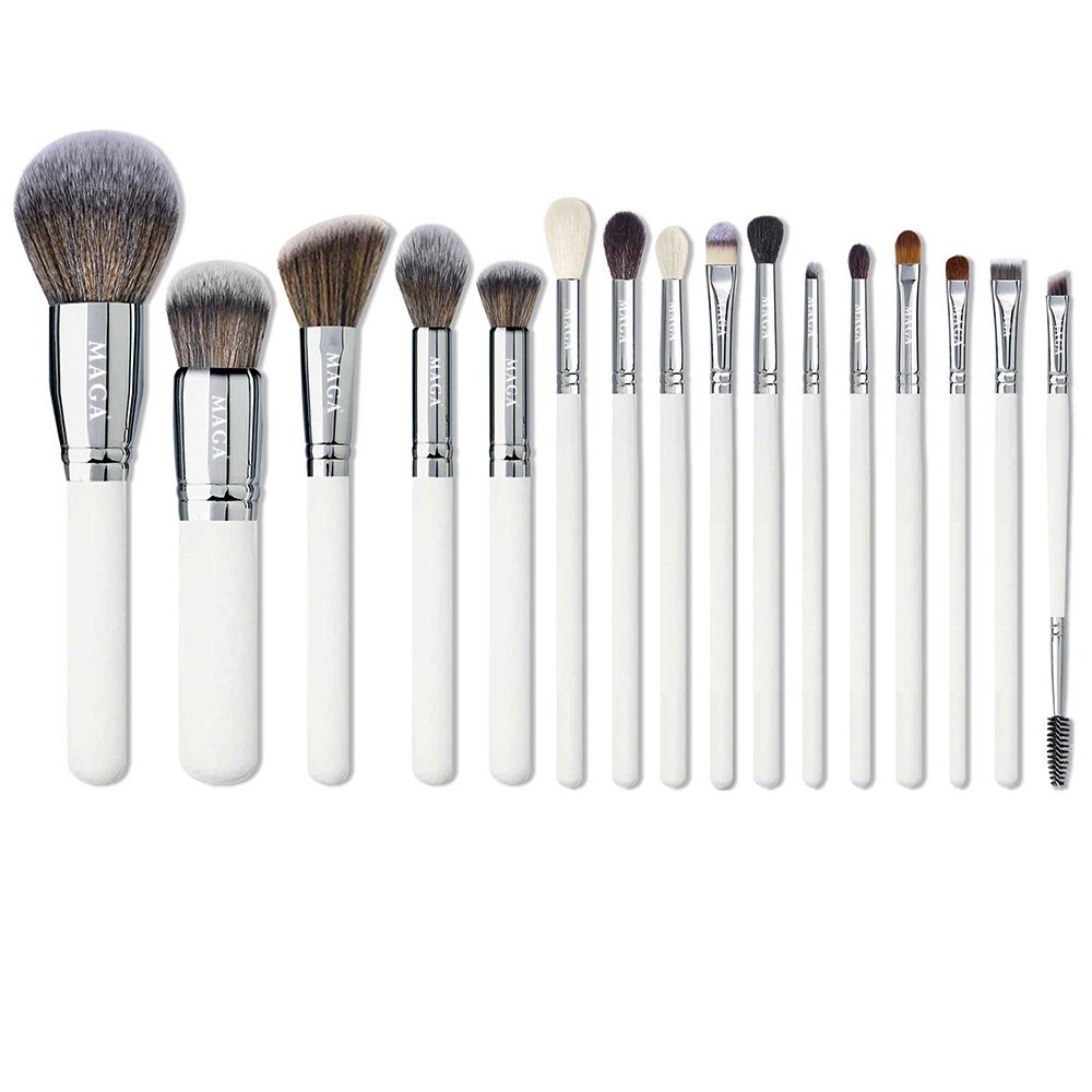 Bộ Cọ Cá Nhân Chuyên Nghiệp 16 Cây Kèm Túi Đựng MAGA Complexion Master Collection Brush Set