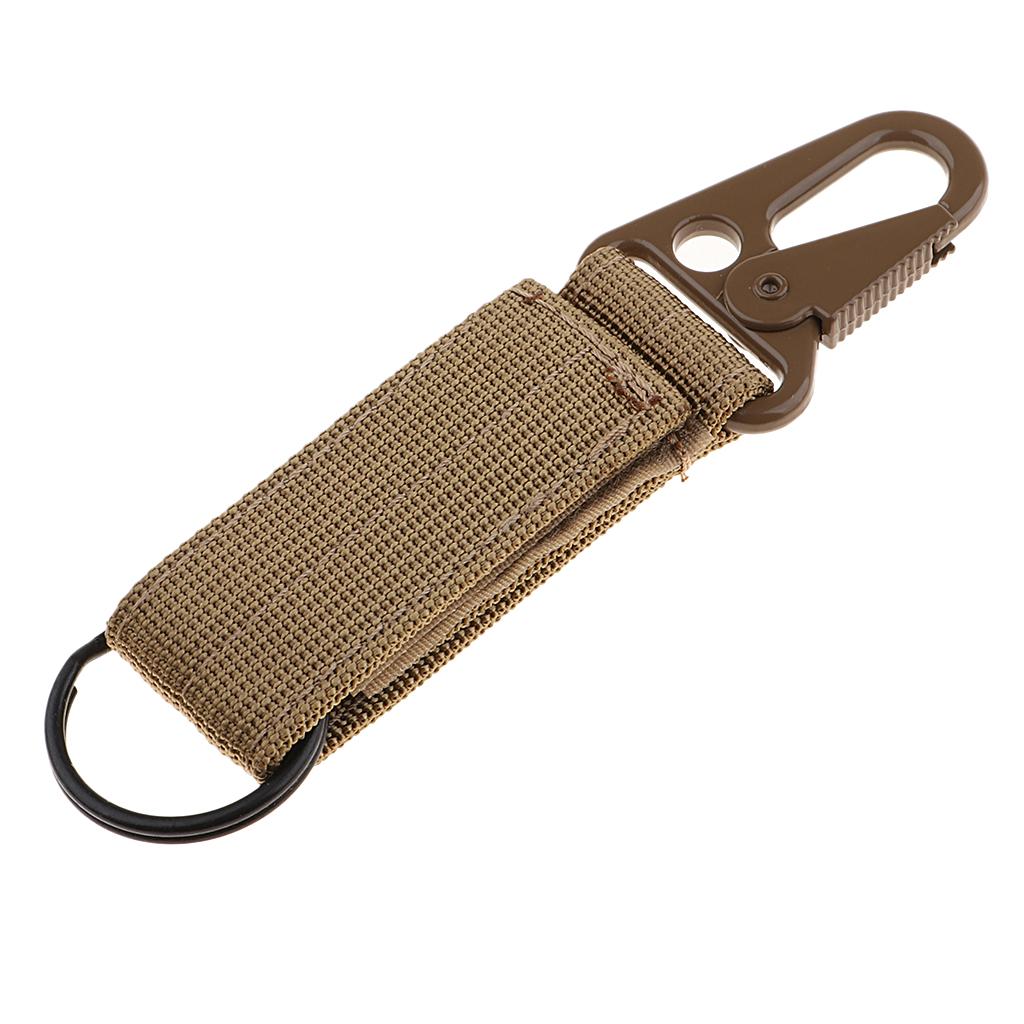 Key Hook Webbing Buckle Belt Carabiner Clip