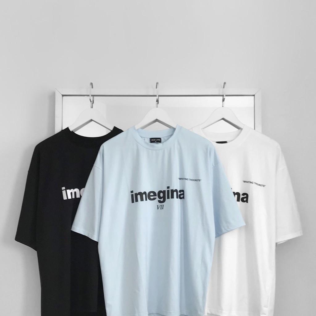 Áo phông Oversize Imegina, JACKLANE , Áo cộc tay Unisex Jack Lane