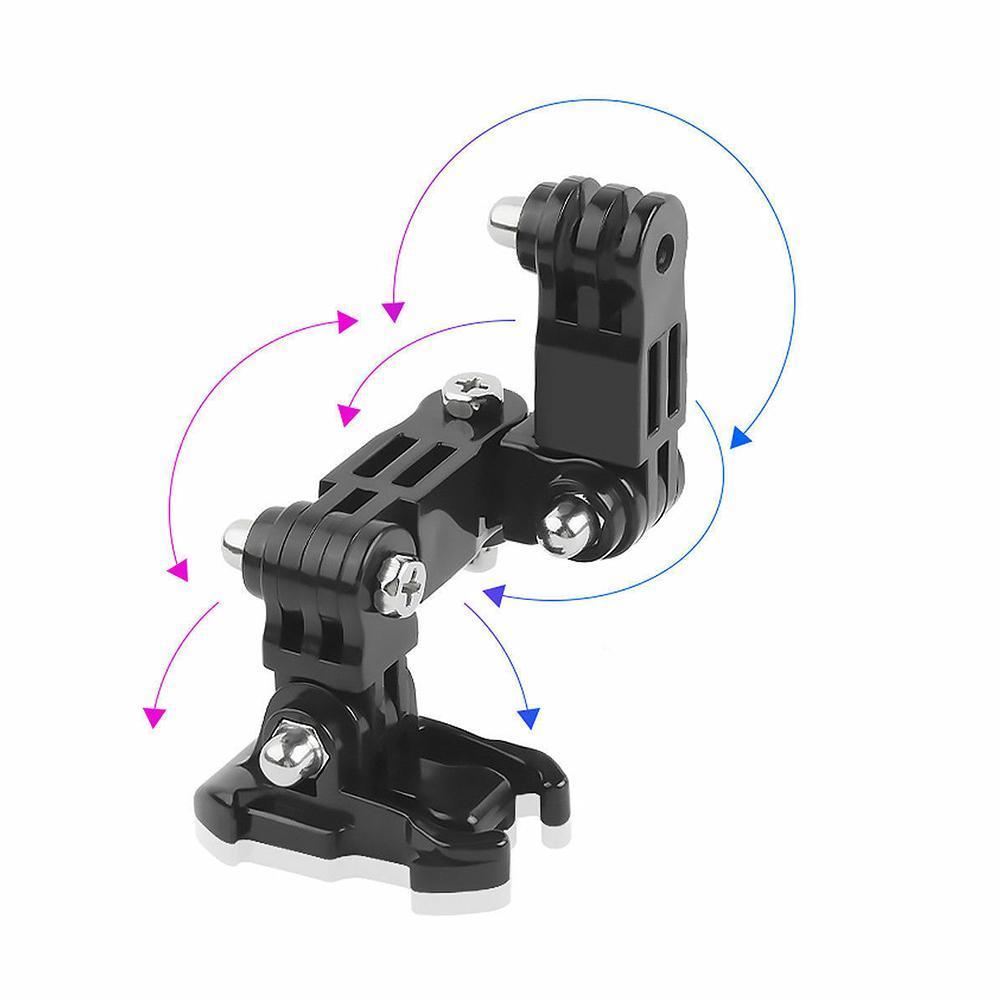 Mũ Bảo Hiểm Xe Máy Cho GoPro Hero6/5/4 Mở Rộng Cằm Cố Định Giá Đỡ Mũ Bảo Hiểm Có Giá Đỡ Cho Xiaomi Xiaoyi 4K DJI Camera