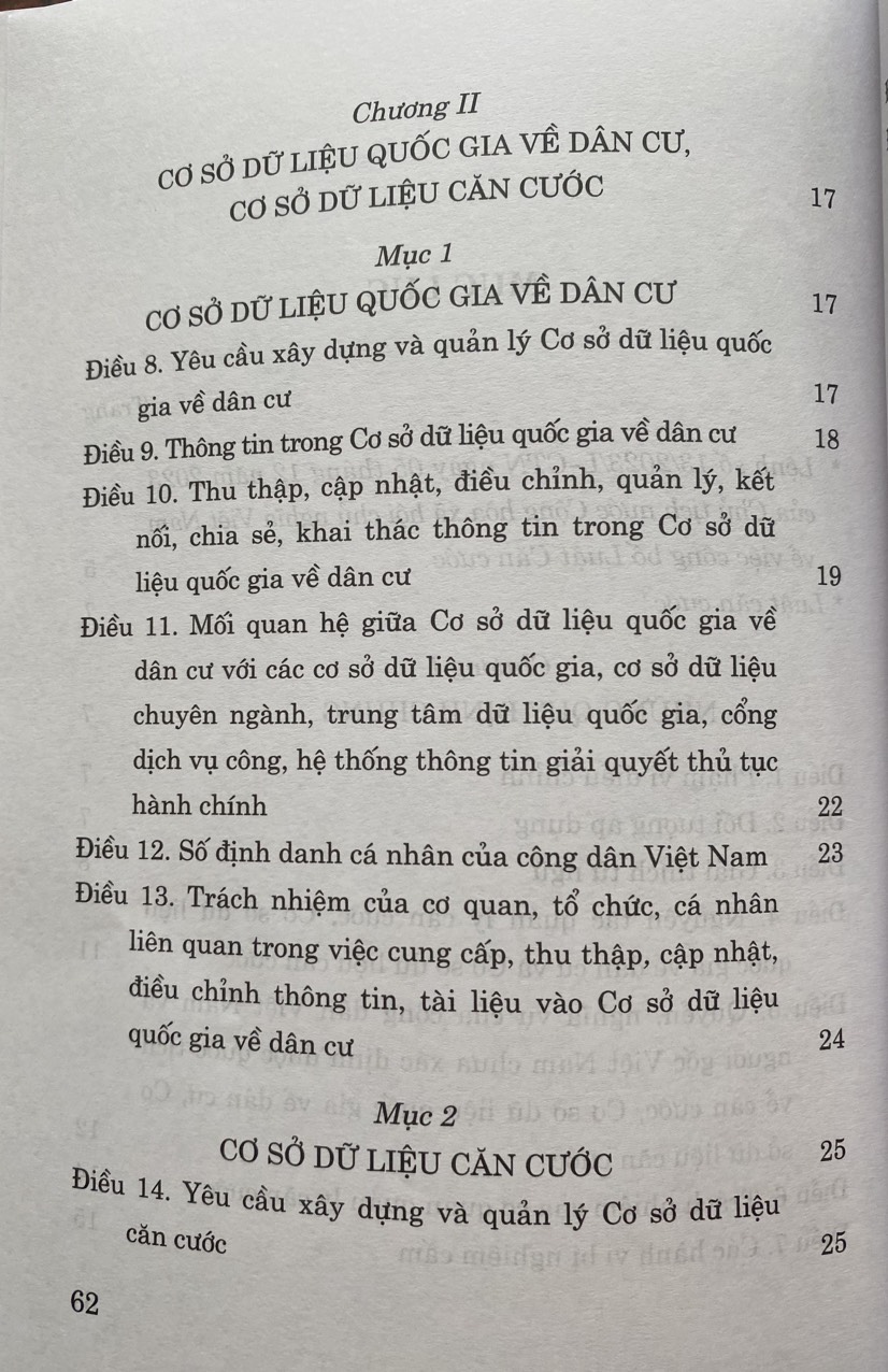 Luật Căn Cước