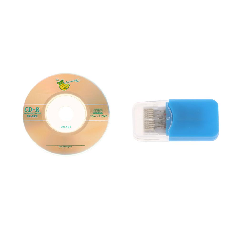 Card Reader Adapter Converter + CD for Game Player - Blue