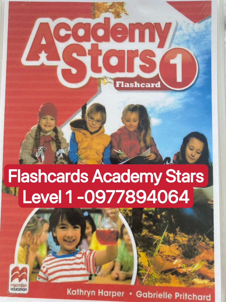 Flashcard ACADEMY STARS 1 (Size A5 ép plastics)