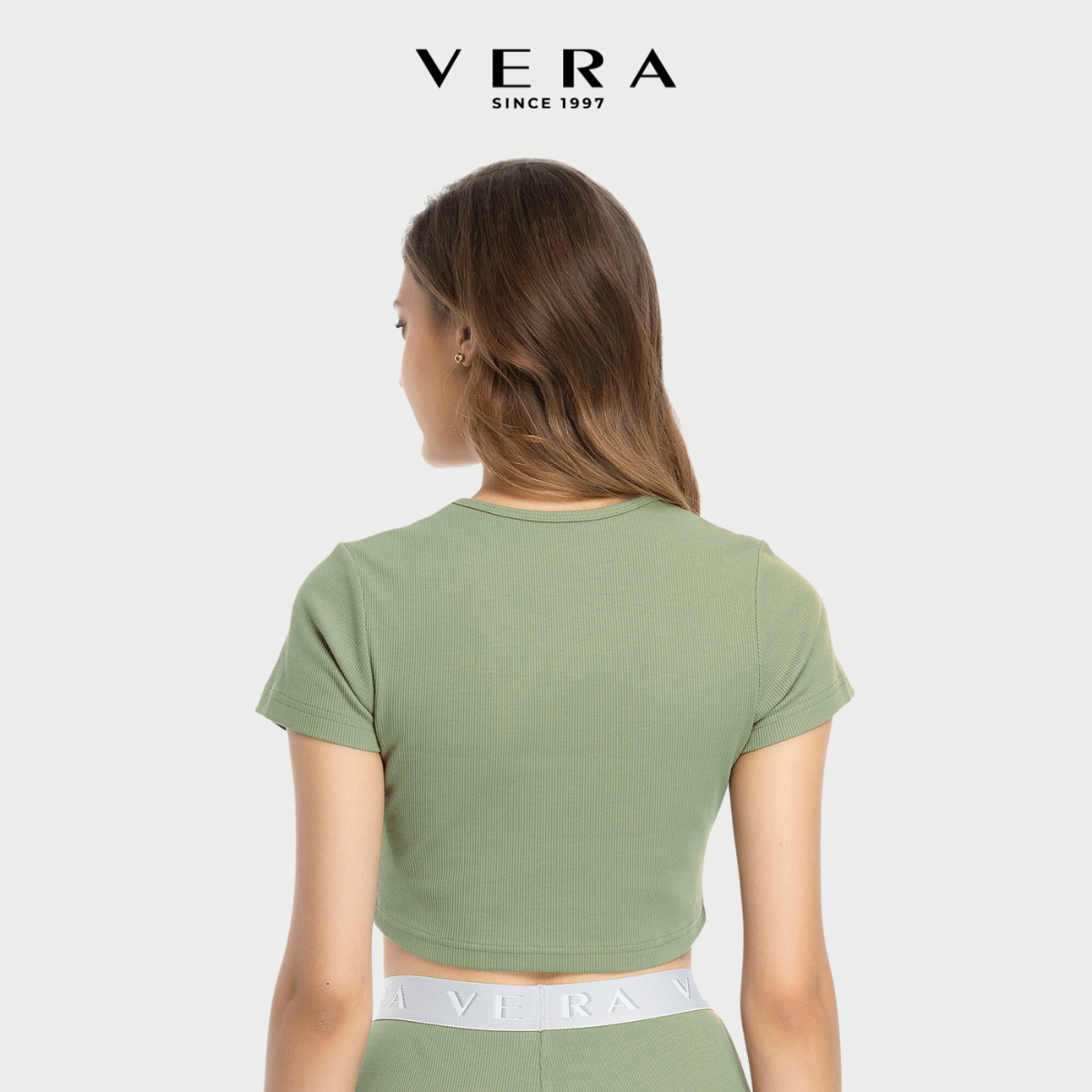 Áo crop top nữ Vera by Chi Pu Cotton - C0016