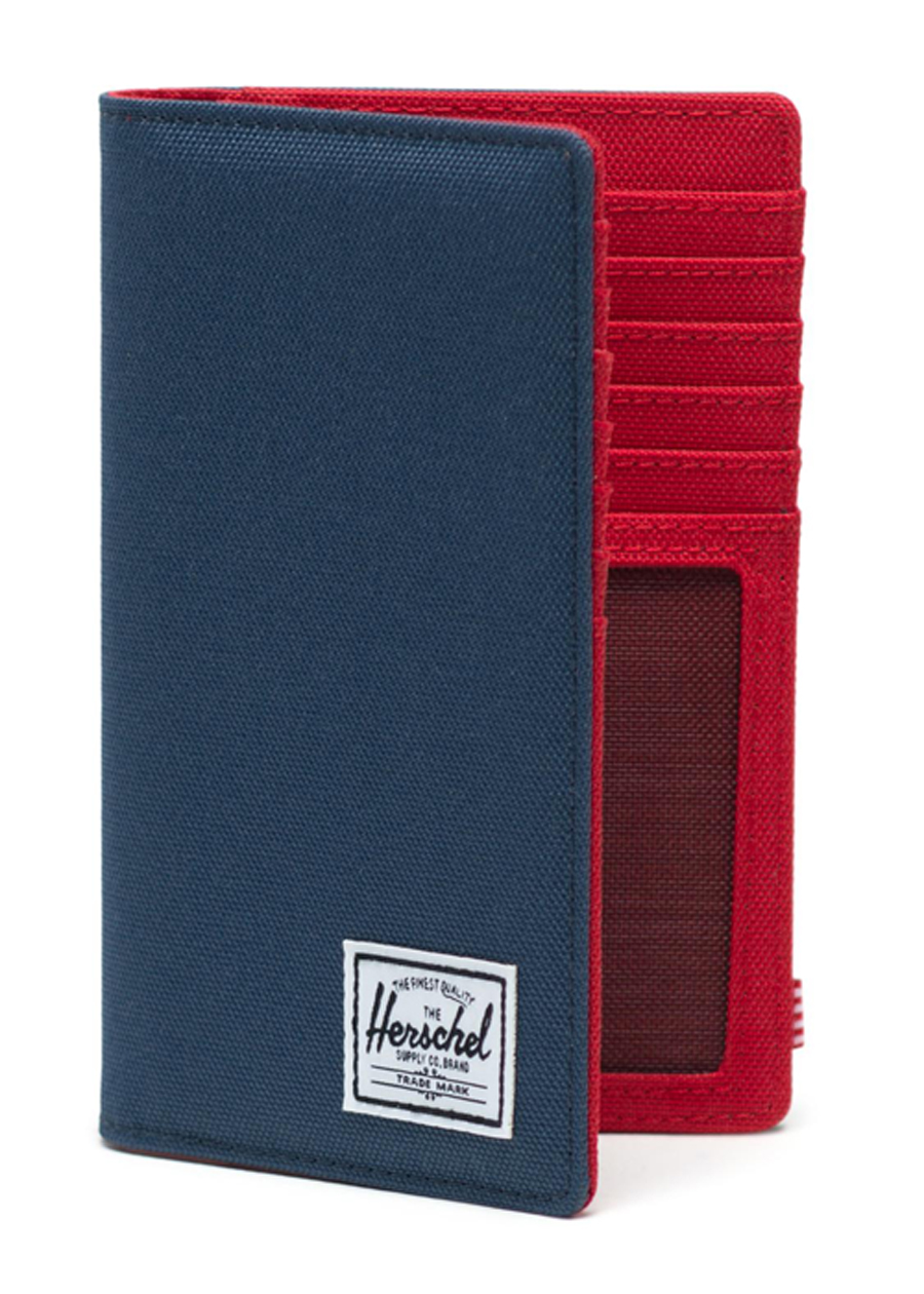 Ví Unisex Herschel Search RFID Wallet 10399-00018-OS Navy/Red (6 x 3.5 cm)