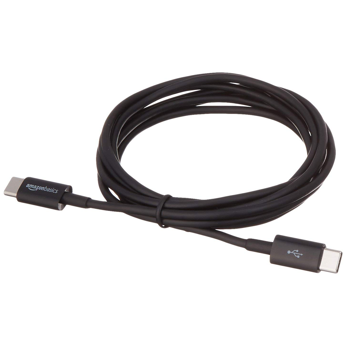 Dây cáp chuyển đổi AmazonBasics USB Type-C ra USB Type-C 2.0 - 1.8mét - Hàng nhập Mỹ