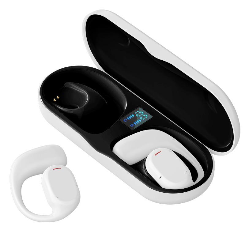 Tai nghe bluetooth dẫn khí không nhét trong tai theo phong cách riêng mới nhất kiểu treo tai loại tai nghe không dây thể thao TWS hai tai