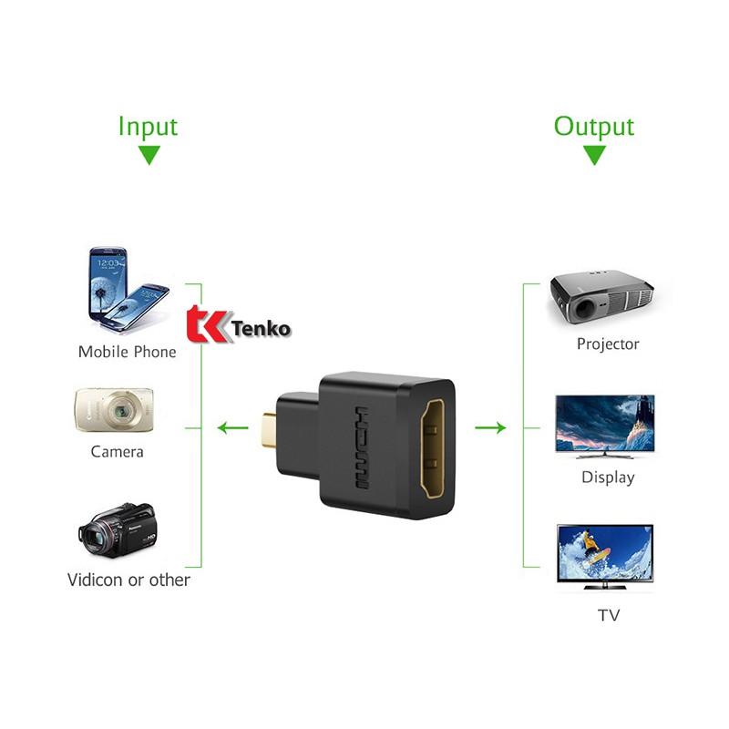 Đầu Chuyển Đổi Micro HDMI To HDMI Ugreen 20106 - Hàng chính hãng