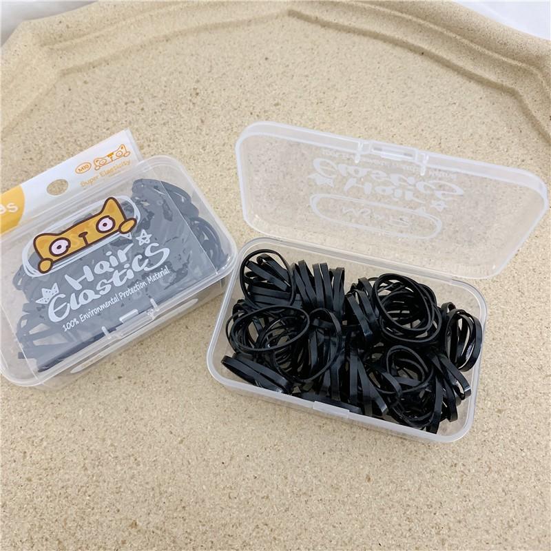 Hộp Chun Cột Tóc Mini Bỏ Túi Nhỏ Gọn Nhiều Màu