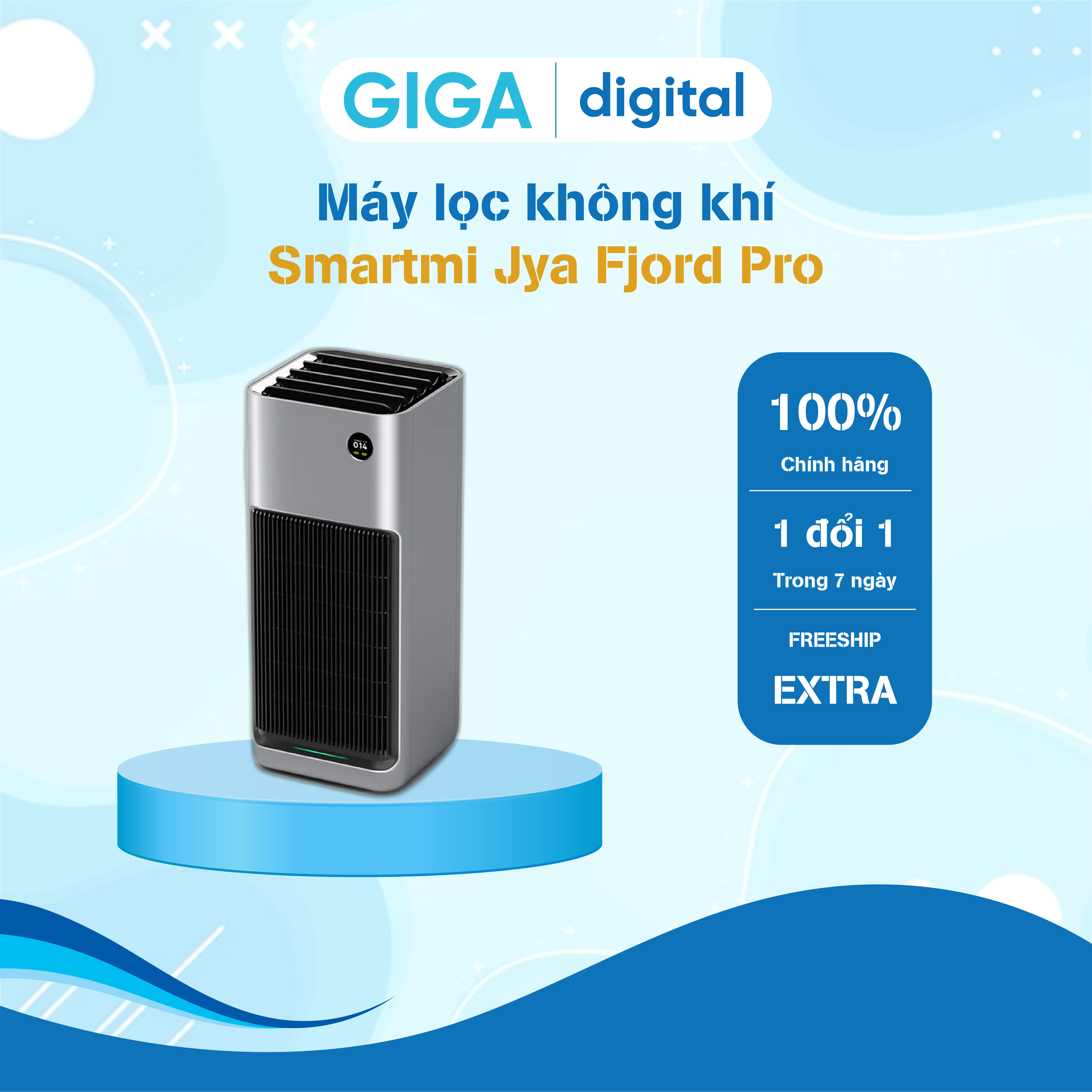 Máy lọc không khí Smartmi Jya Fjord Pro - Hàng chính hãng