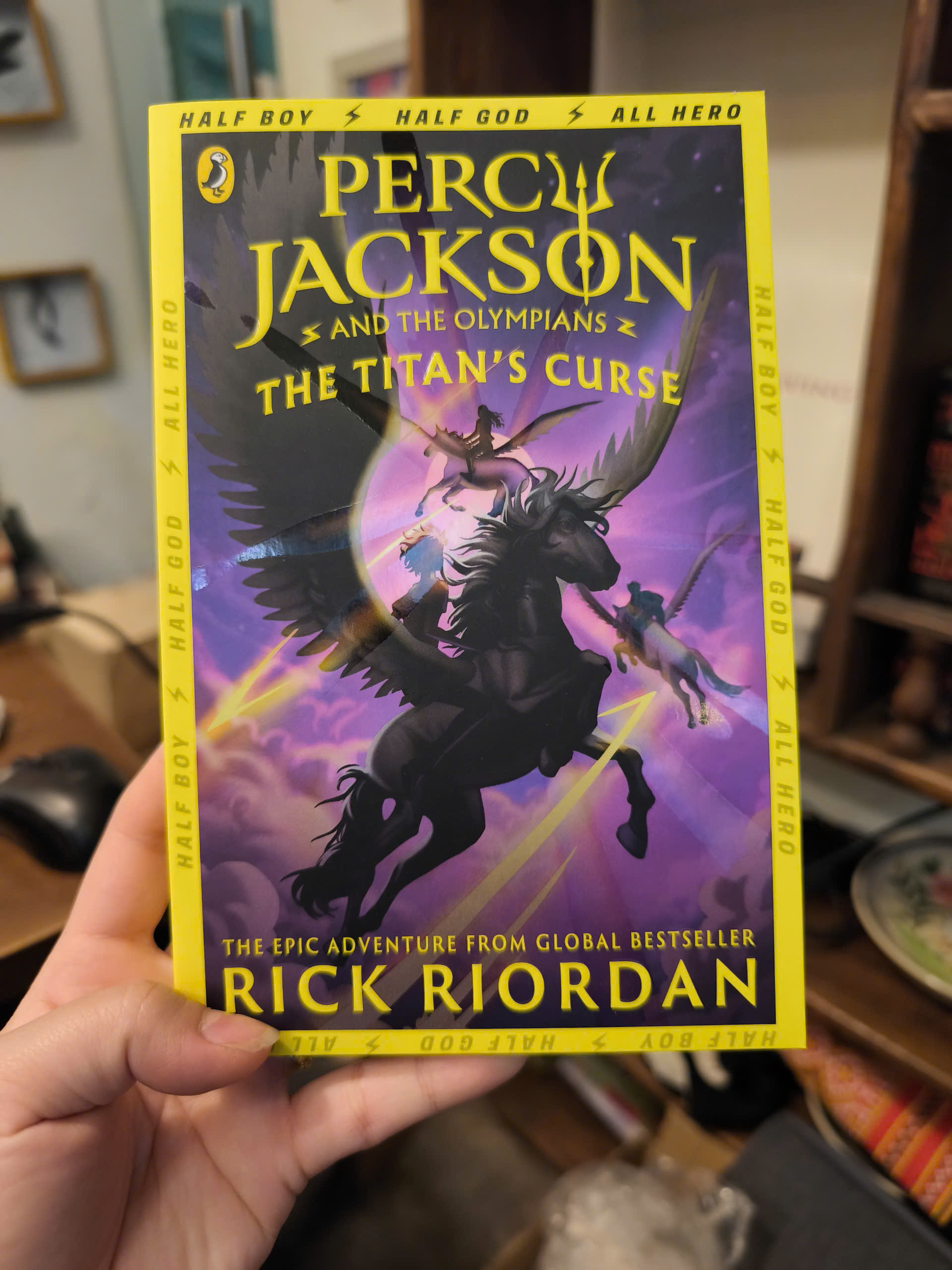 Sách - Percy Jackson And The Olympians The Titan's Curse by Rick Riordan