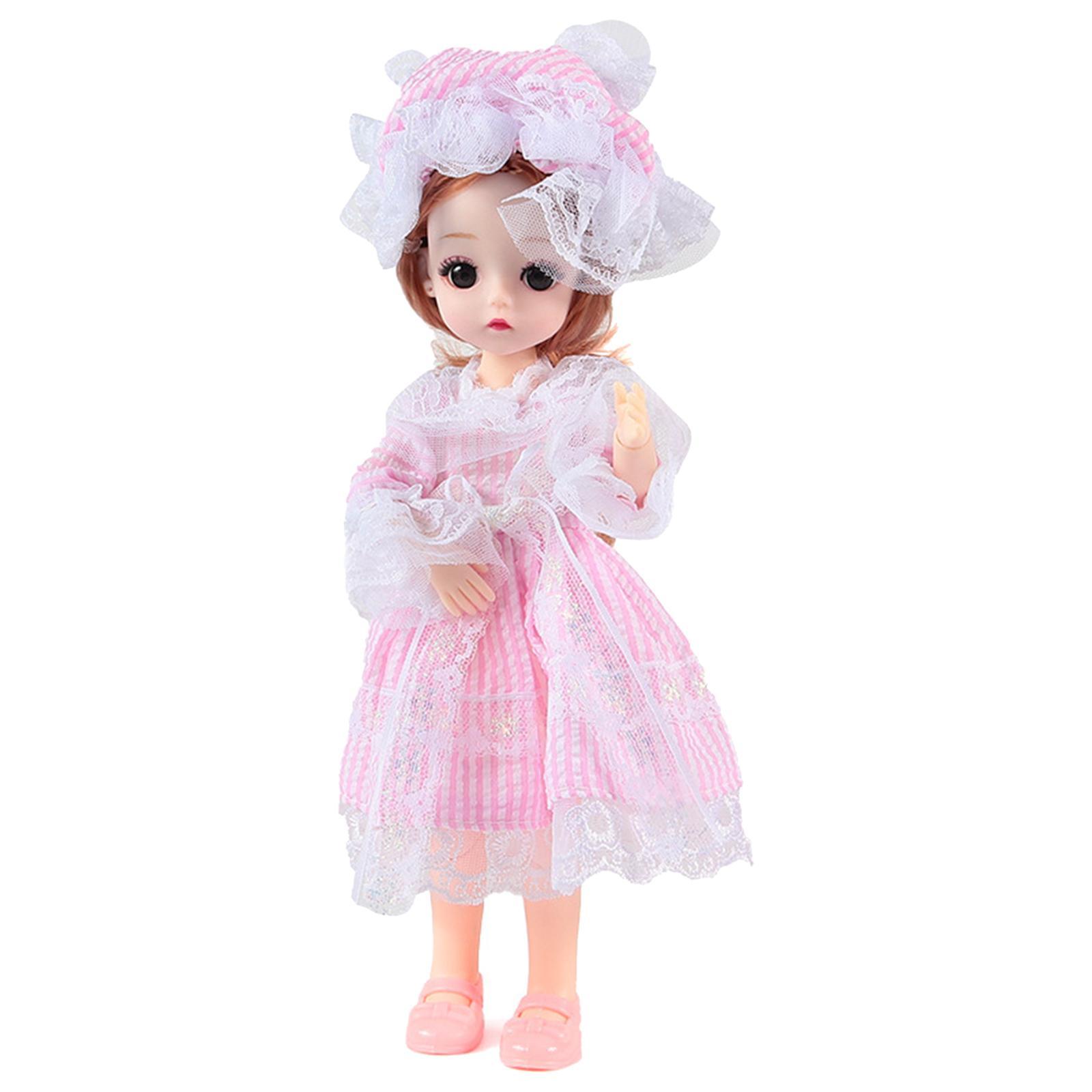 30cm Bjd Doll Girl Doll Beautiful Outfit 1/6 Doll for Birthday