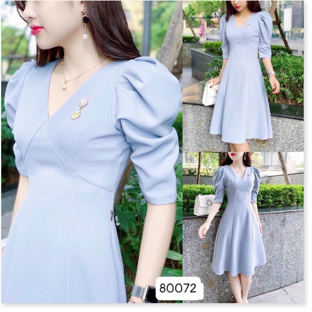 ĐẦM UMI XINH XẮN, HỌA TIẾT TRƠN NHƯNG KHÔNG KÉM PHẦN SANG TRỌNG