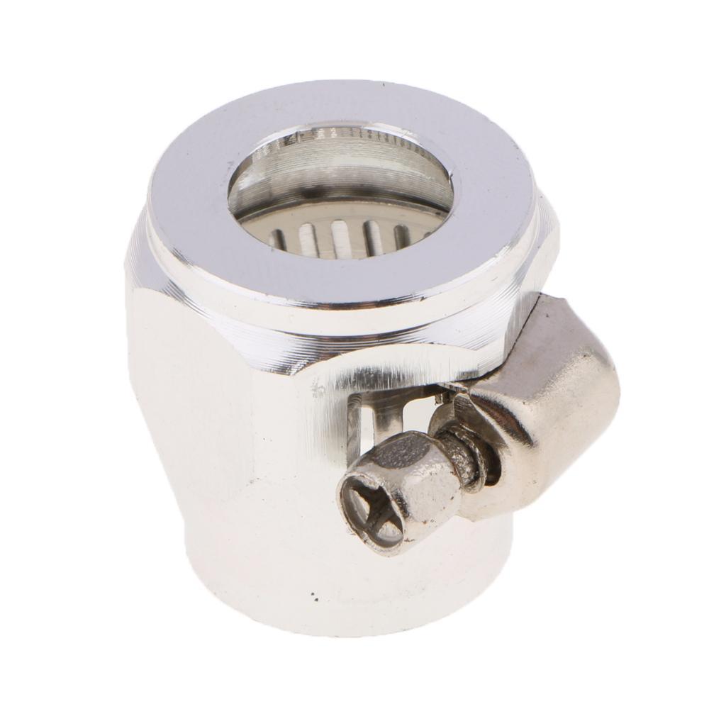 3-4pack Metal Auto Car AN8 Hose End Finisher Fuel Oil Water Line Clip Clamp