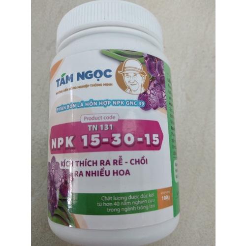 Phân bón lá NPK 15-30-15 kích ra chồi hoa SP của thầy tám Ngọc- chai 100G
