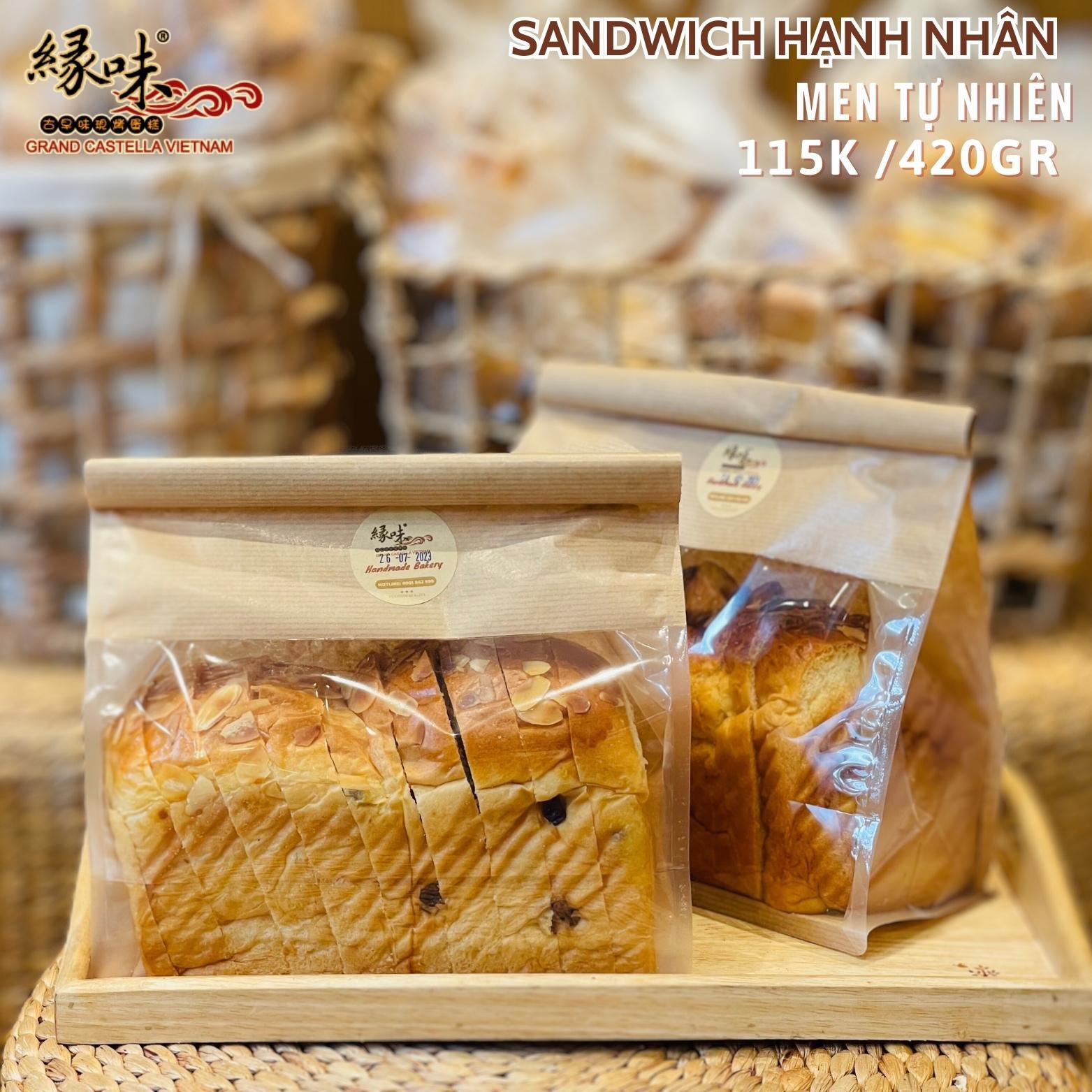 Sanwich Dừa Men Tự Nhiên – 520Gram