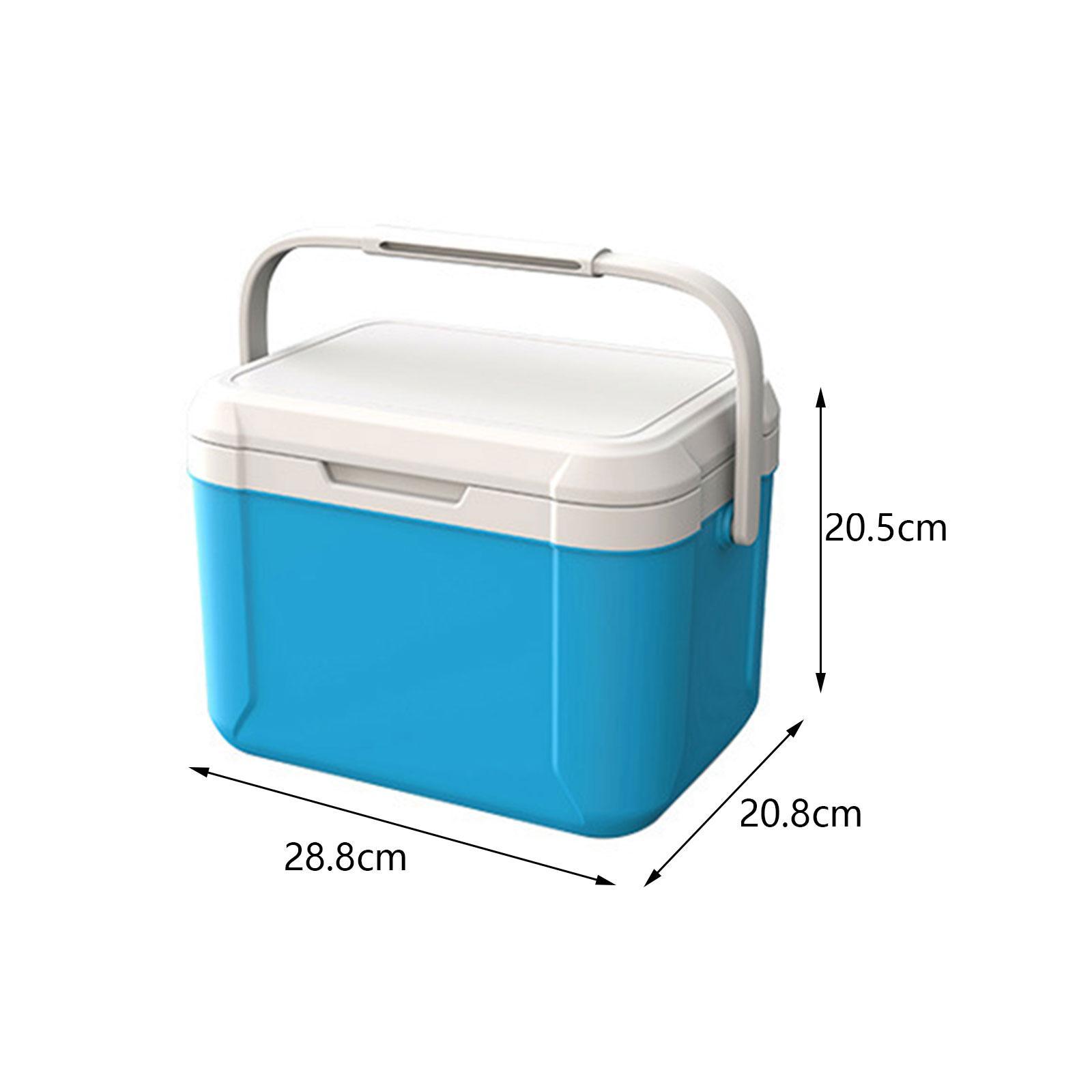 Box Car Refrigerator 5L Beverage Storage Organizer Ice Bucket Hot/Cold Retention Hard for Camping Picnic