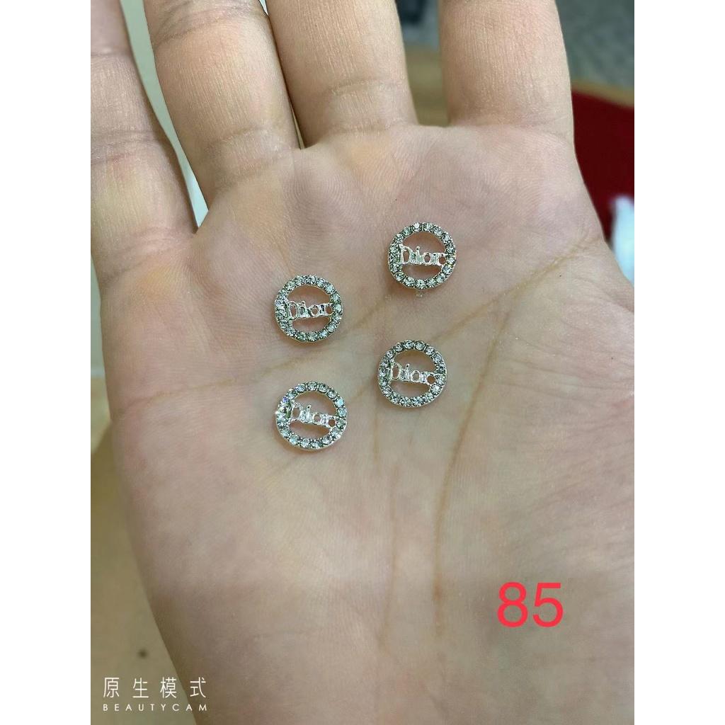 charm trang trí nail mã 85 màu bạc