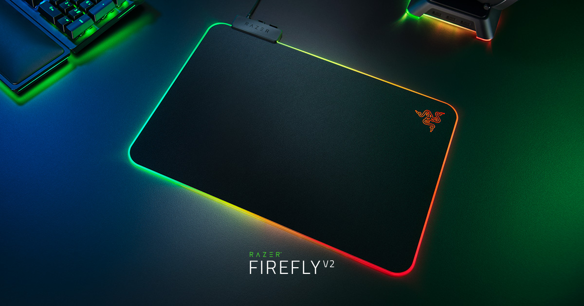 Bàn di chuột Razer Firefly V2 – Hard Mat- Hàng chính hãng