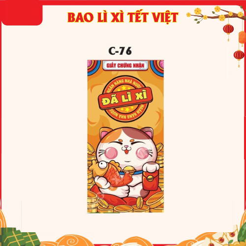 Bao Lì Xì 2023 Set 10 cái