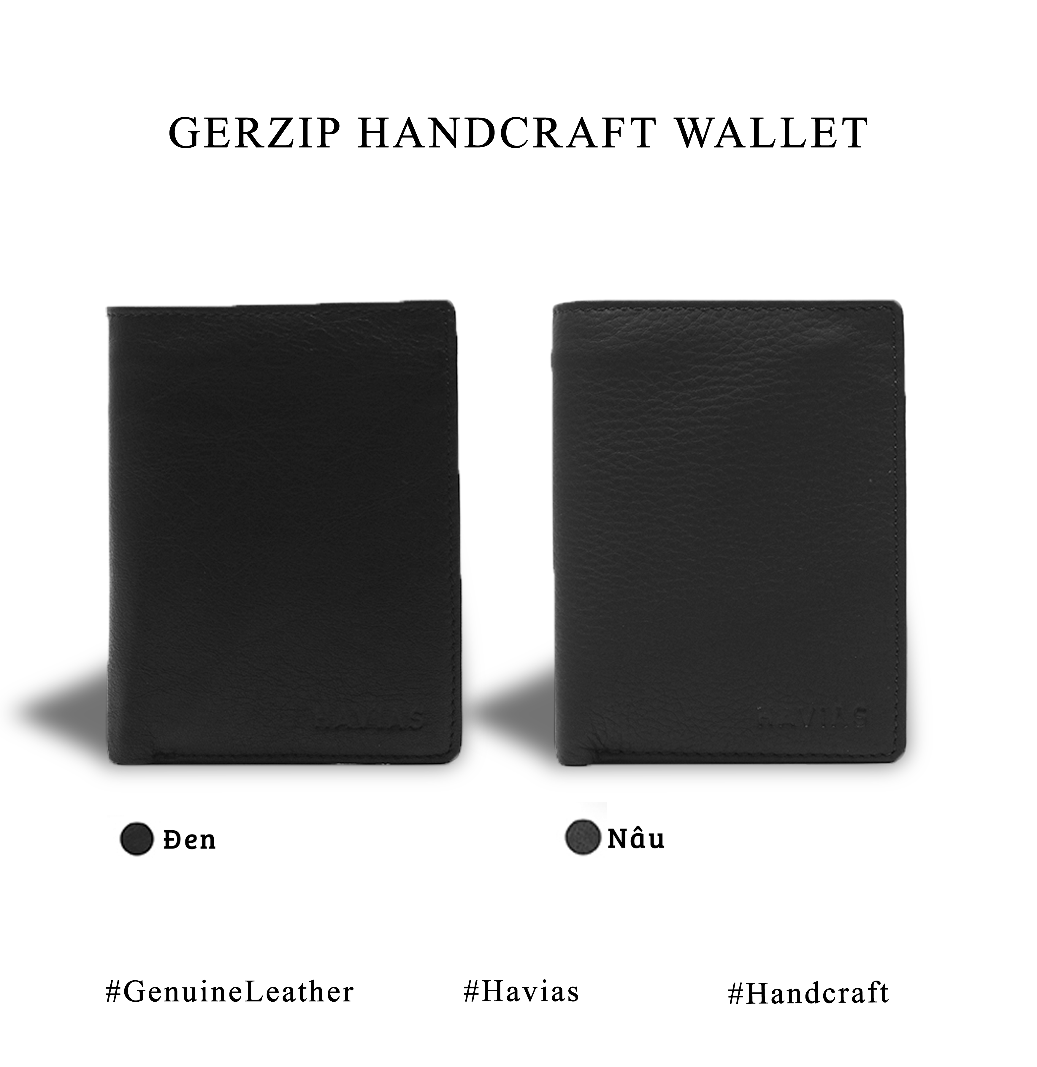 Ví đứng Gerzip Wallet