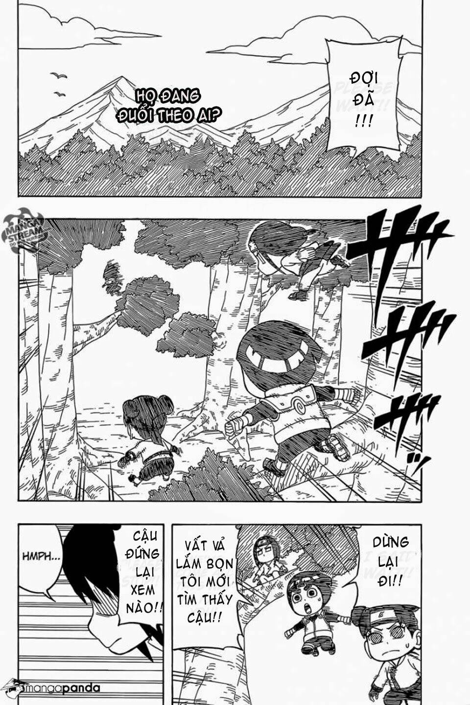 cửu vĩ hồ ly ngoại truyện rock lee chapter 33 3
