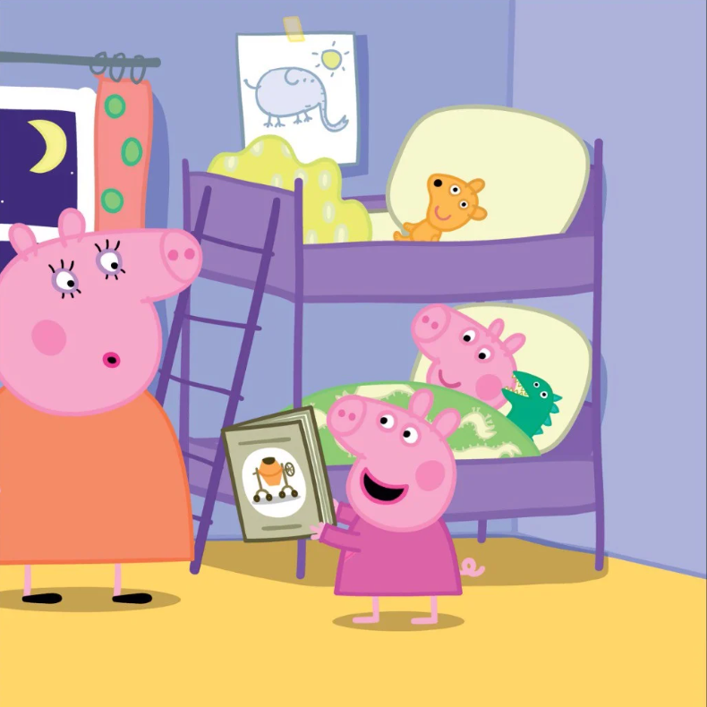 Thế giới của Peppa - Thư viện