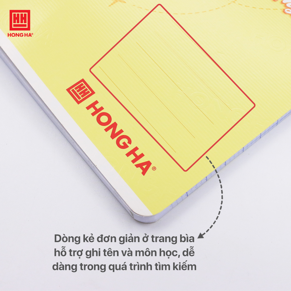 Vở 4 ô ly 120 trang Hồng Hà School Trạng Nguyên định lượng 70gsm - 0601