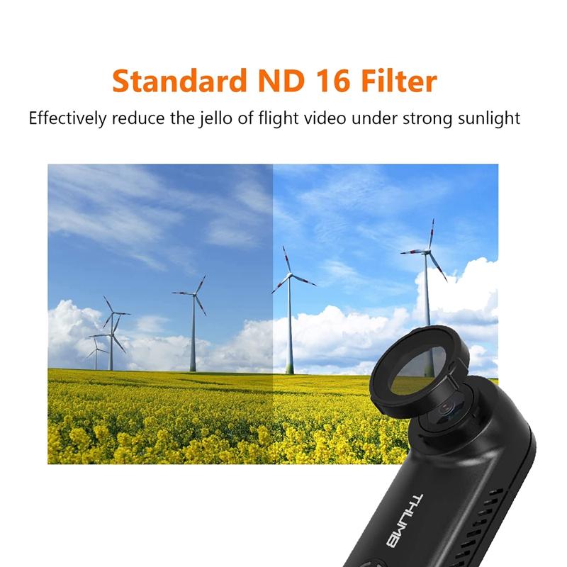 Thumb Camera hành động FPV 1080p 60fps 150 ° Camera ngón tay cái với Ổn định Gyroflow Ổn định Nhỏ HD cho máy bay không người lái FPV