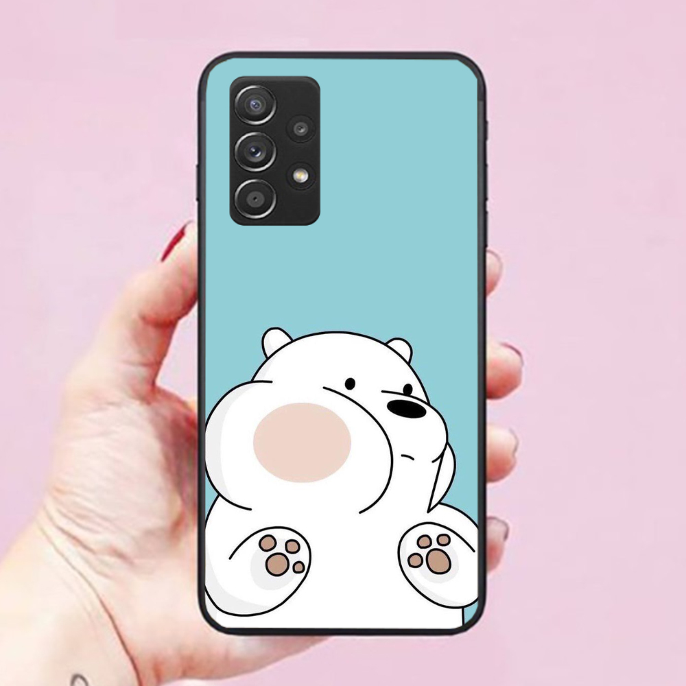 Ốp lưng dành cho điện thoại Samsung Galaxy A72-5G hình Chú Gấu Cute
