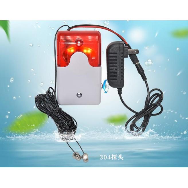 Đèn Chớp Loa Hú Báo Động Rò Rỉ Tràn Nước Bể Chứa 12V 120Db L01