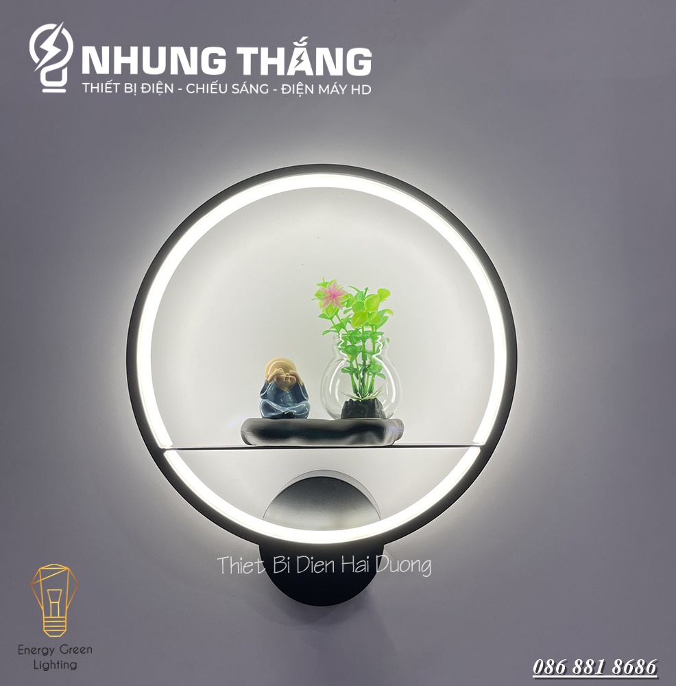 Đèn Led Treo Tường Hiện Đại 4 Mẫu Chú Tiểu Bình An - 3 Chế Độ Ánh Sáng Led Tiết kiệm GT177 - Có Video