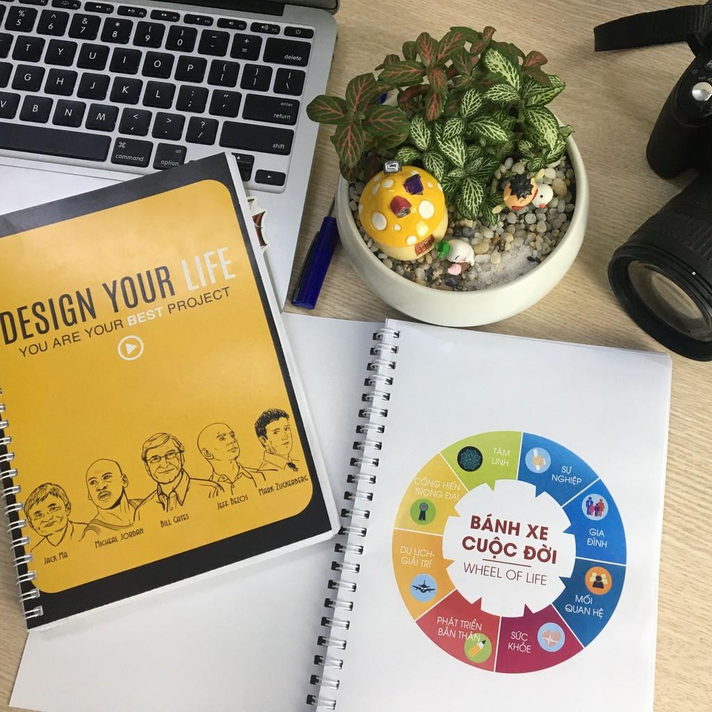 Sổ tay Planner lập kế hoạch kiểm soát thời gian hàng ngày - Design your life