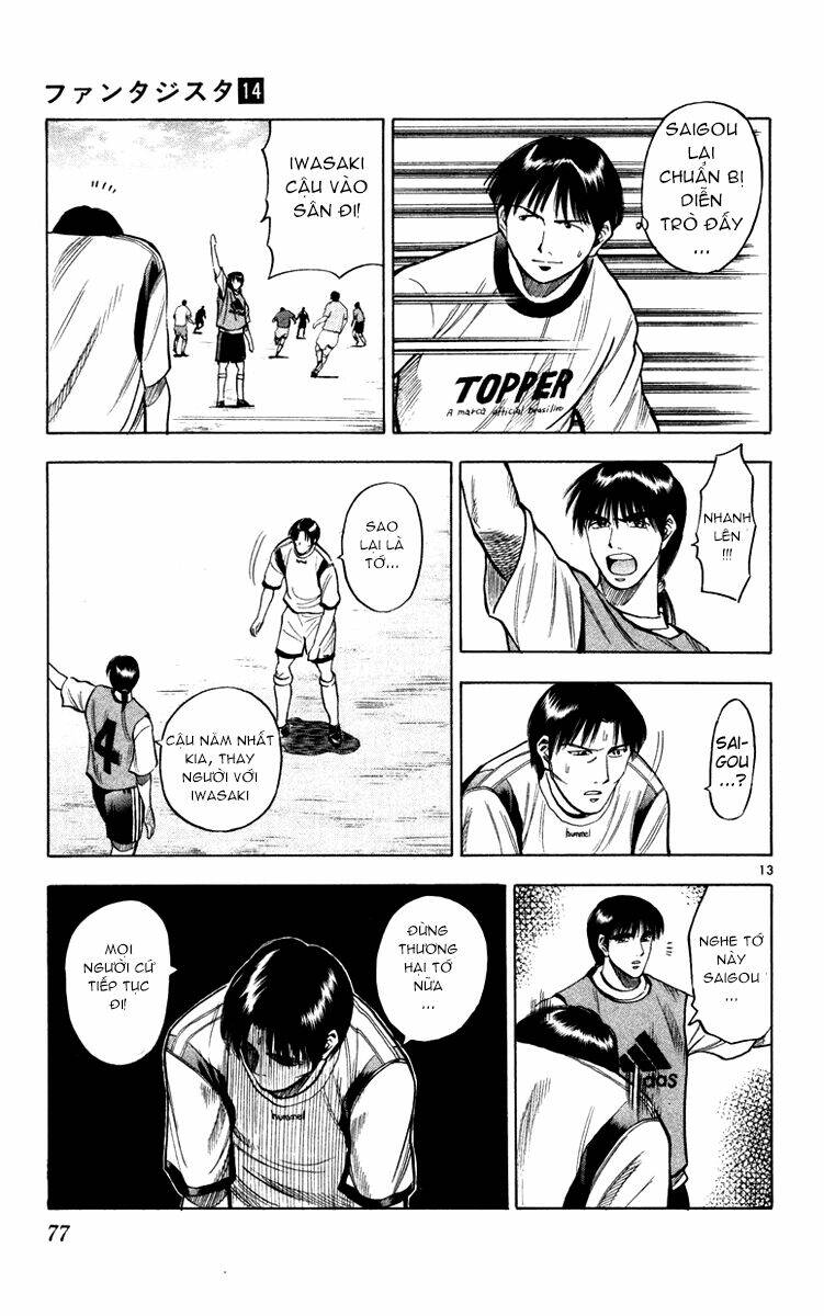 vũ điệu trên sân cỏ - fantasista chapter 118 13