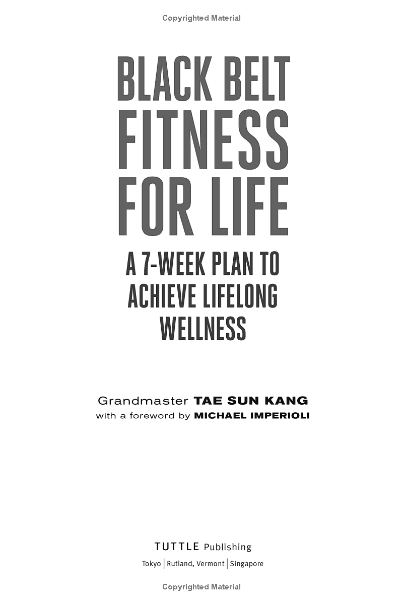 Sách ngoại văn: Black Belt Fitness For Life: A 7-Week Plan To Achieve Lifelong Wellness