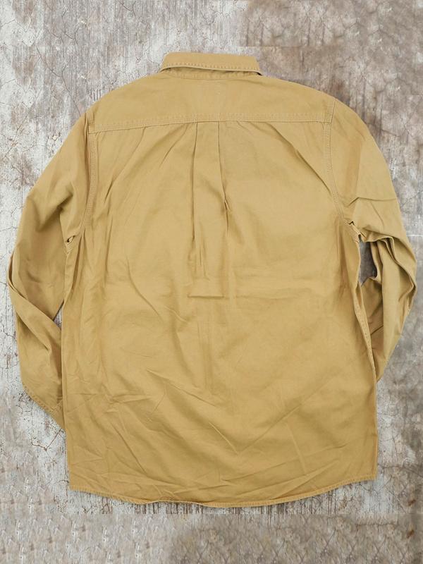 Áo Sơ Mi Nam Esprit Chino Solid Twill Snap Front Western Regular Fit Shirt - SIZE L/XL