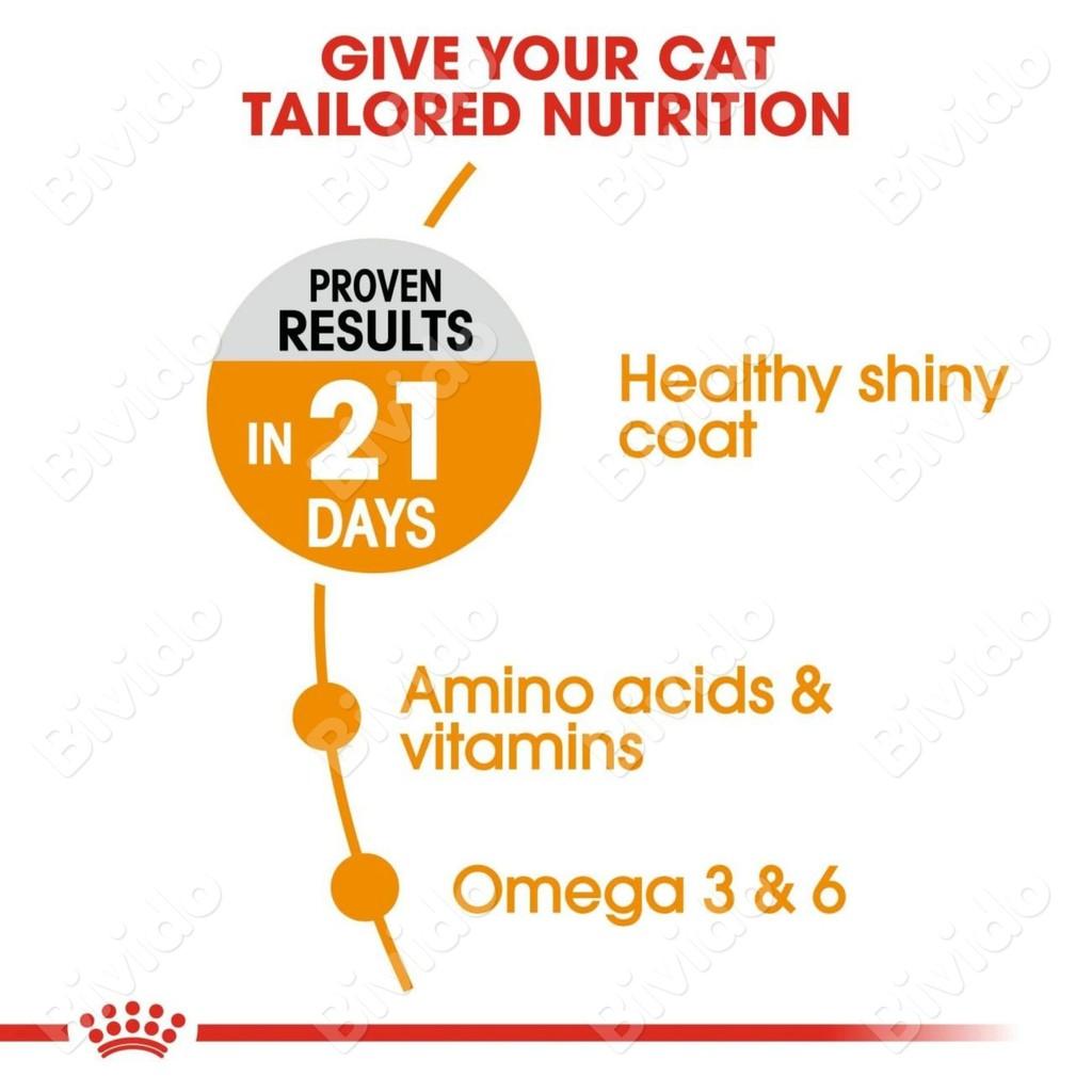 Thức ăn mèo Royal Canin Hair & Skin giúp lông mượt da khỏe túi 400g - Bivido