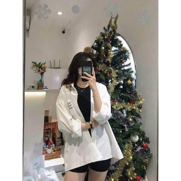 Áo khoác sơmi kaki nhung gân có túi unisex ulzzang nam nữ AK848