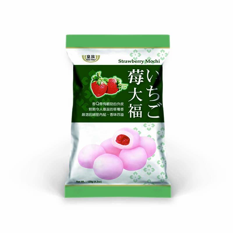 Bánh Đài Loan Mochi ăn vặt vị dâu tây 120g An Gia Sweets & Snacks