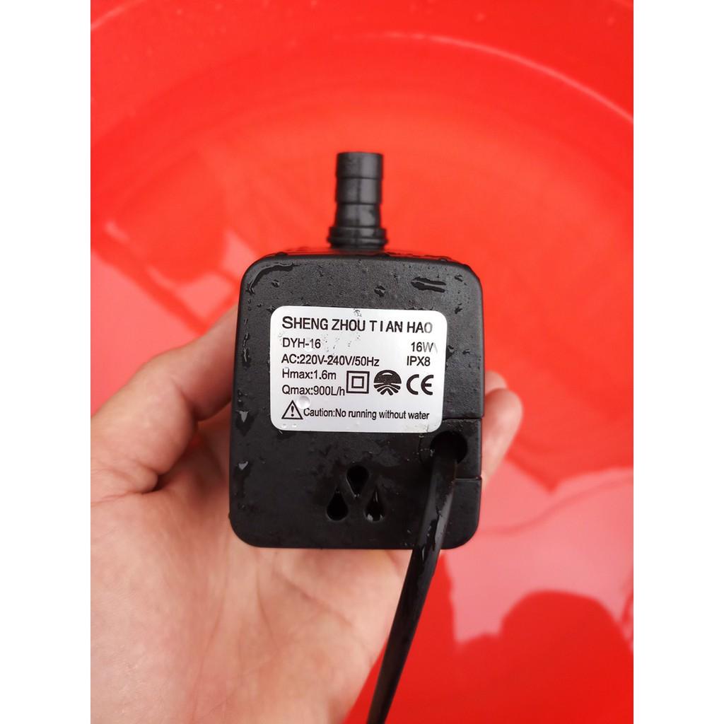 Bơm quạt điều hoà, quạt hơi nước - bể cá thủy cảnh 4W 5W 16W - 220V