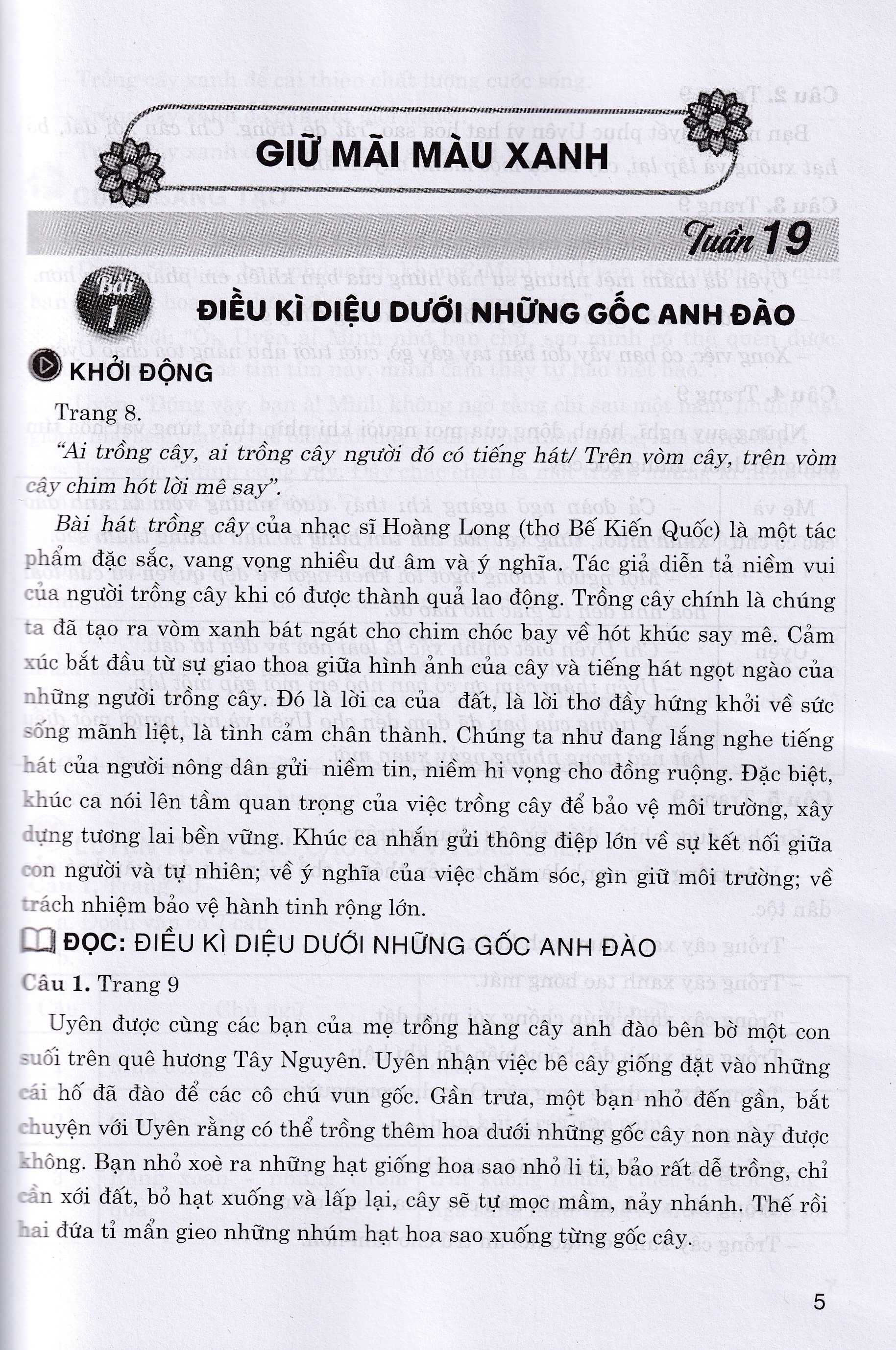 Hướng dẫn học và làm bài Tiếng Việt 5 tập 2 (Chân trời sáng tạo)