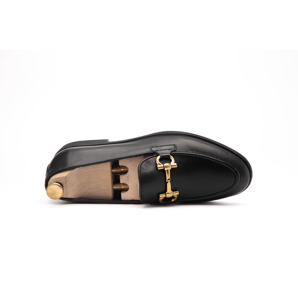 Giày Lười Nam Công Sở XOĂN SHOP Da Pu Pu Size 38 Đến 43 Màu Đen - G062