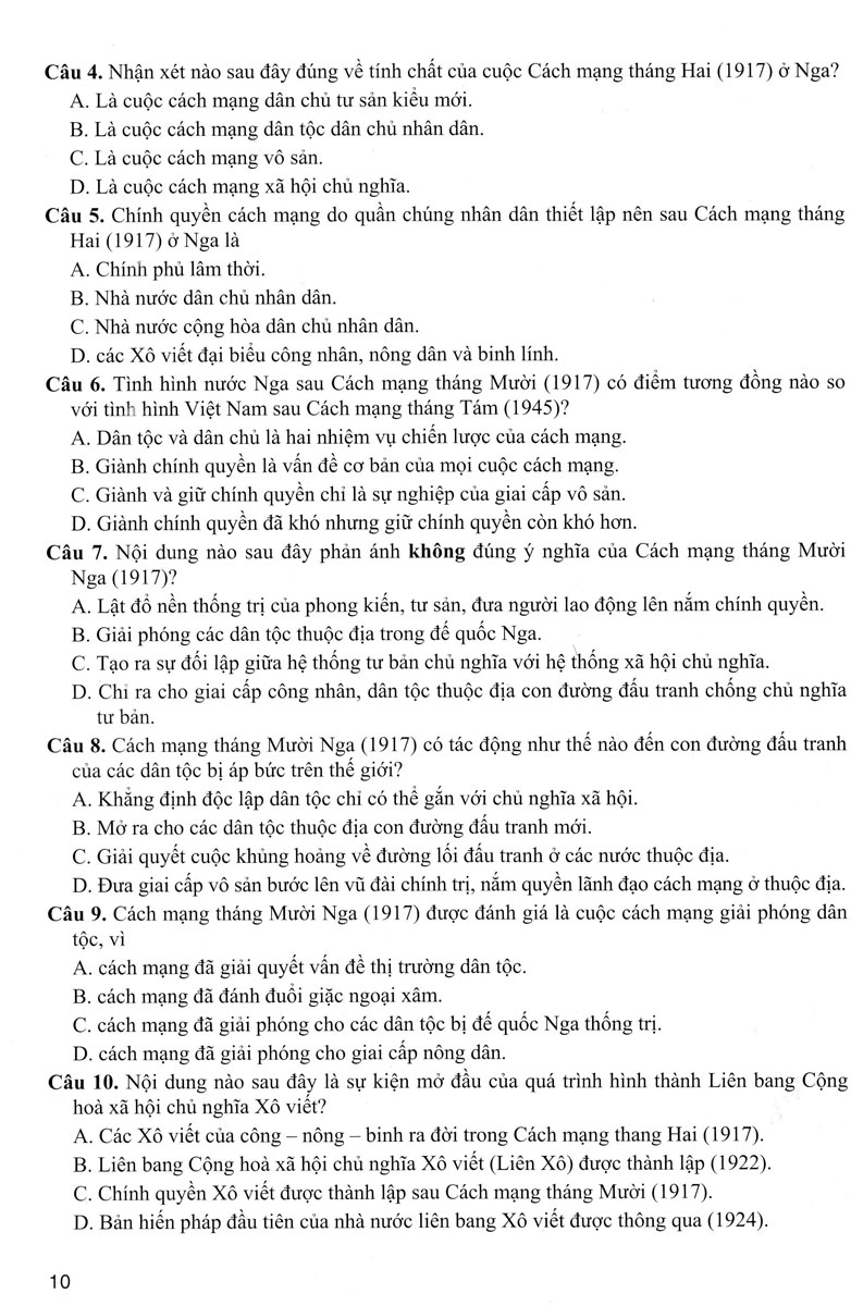 Luyện Thi Tốt Nghiệp THPT Theo Hướng Đánh Giá Năng Lực Môn Lịch Sử (Dùng Chung Cho Các Bộ SGK Hiện Hành) - HA