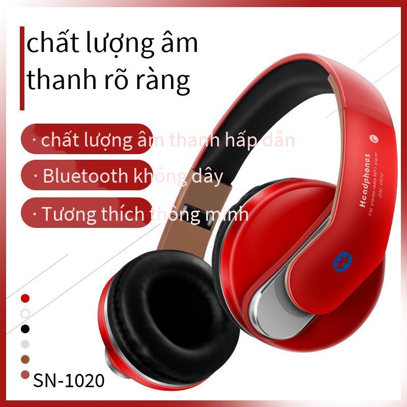 Khuyến mãi 2018 tai nghe bluetooth không dây mới tùy chỉnh tai nghe máy tính gắn trên đầu với tai nghe điện thoại di động lúa mì có thể được