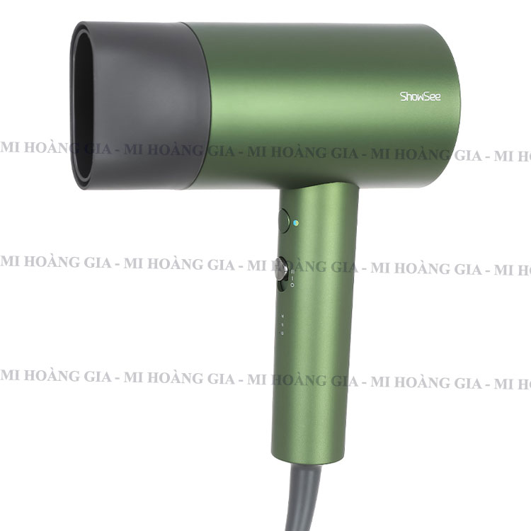 Máy sấy tóc ShowSee A5 nông độ ION cao giúp tóc mềm mại - Hàng chính hãng