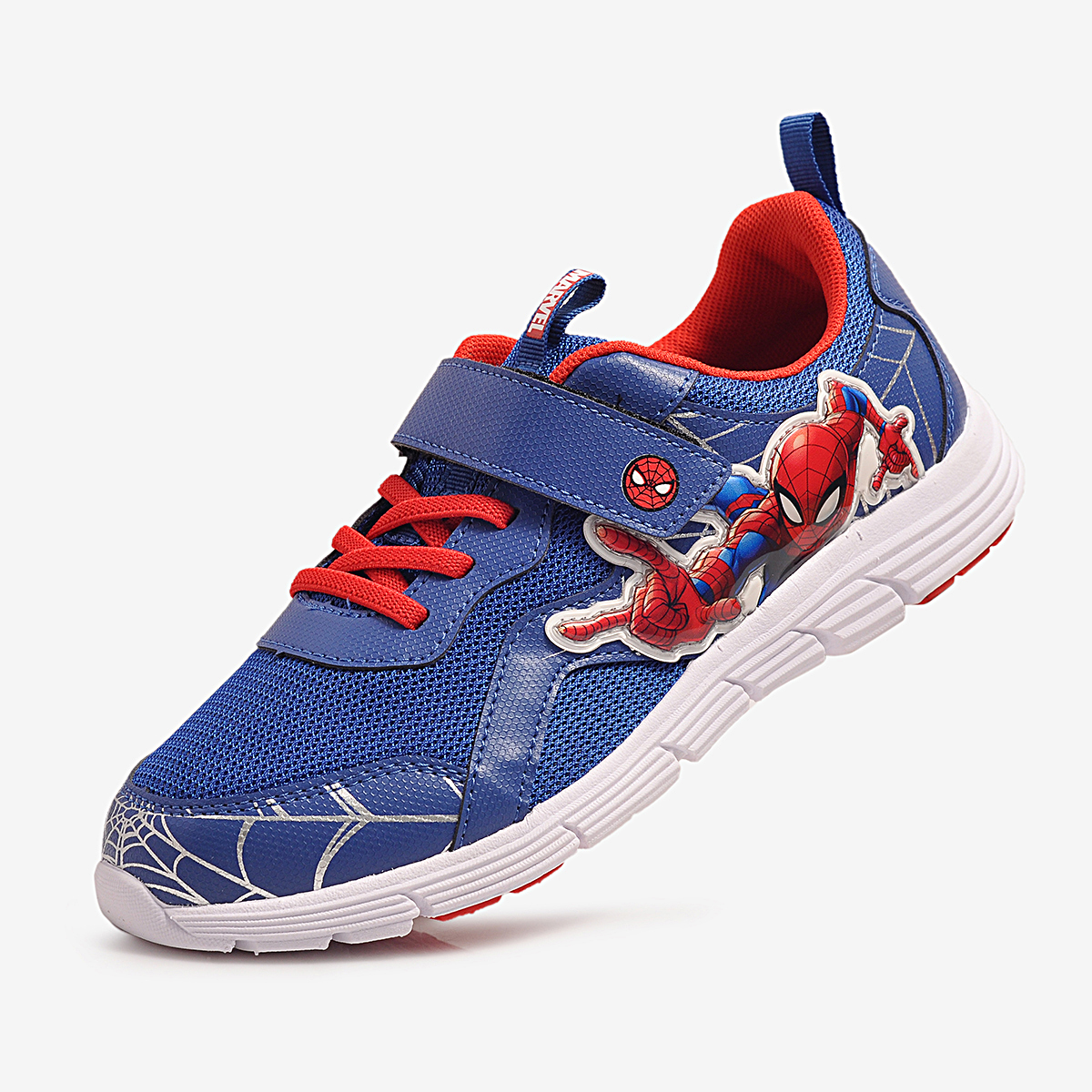 Giày Thể Thao Bé Trai Biti's Spiderman BSB004398XDG (Xanh dương)