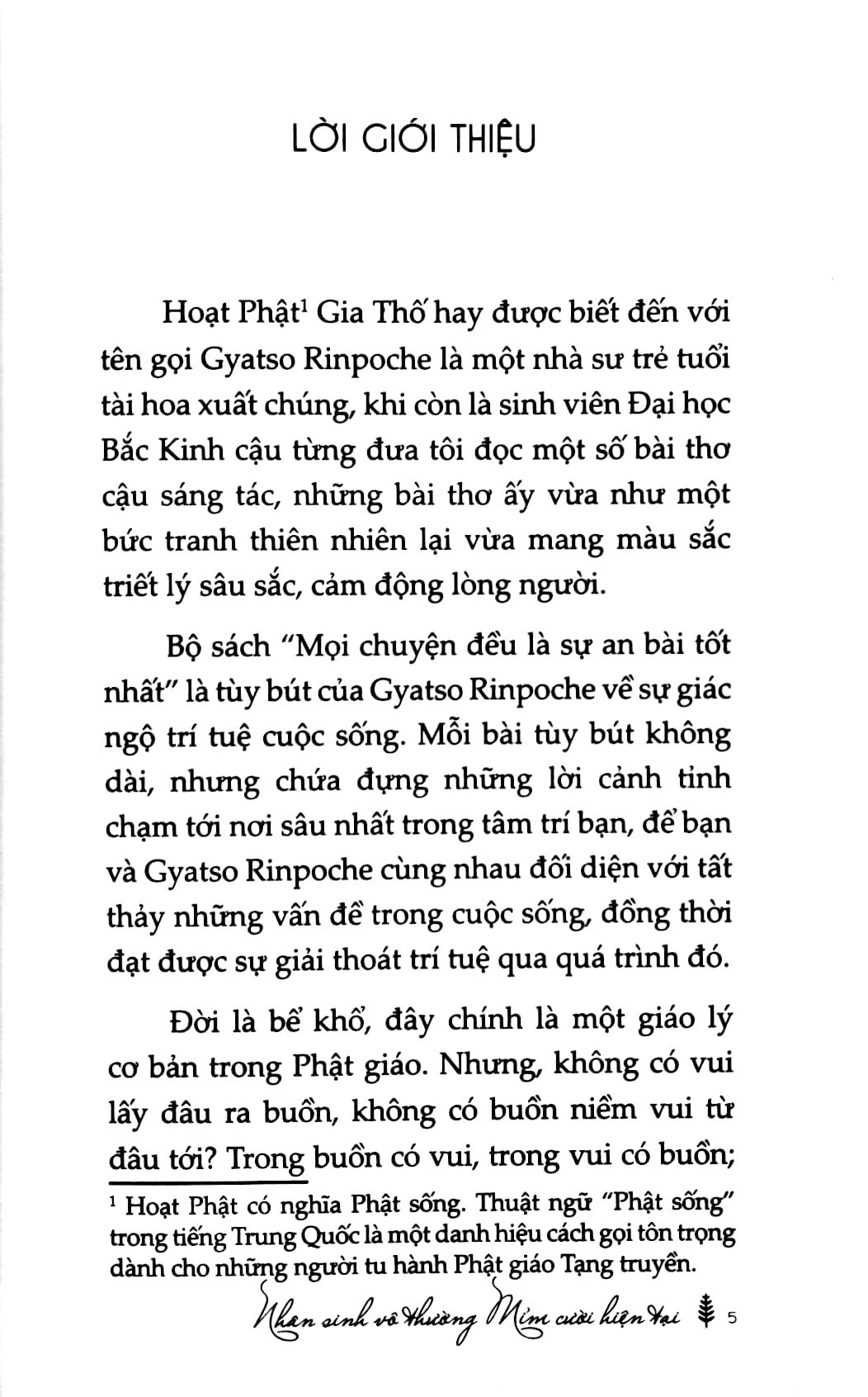 Nhân Sinh Vô Thường - Mỉm Cười Hiện Tại