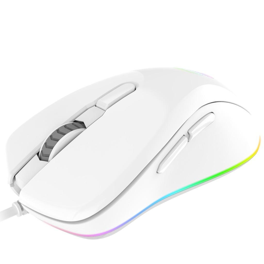 Chuột Gaming DAREU EM908 Pink / Black / White Hàng Chính Hãng