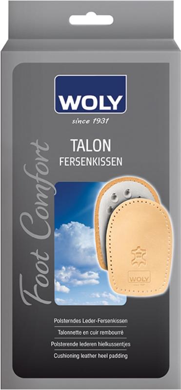 Miếng đệm nâng cao gót bằng da Woly Talon chống đau mắt cá chân - NK Đức