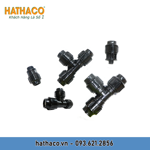 Combo 3 Tê Đều 32 HATHACO Dùng Chia Nhánh Ống HDPE